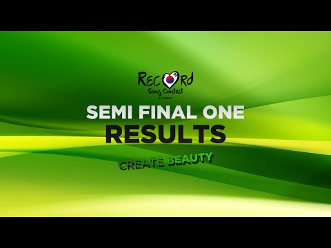 Record Song Contest #3 - Semi Final 1 Results