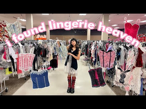 buying $900 of lingerie at a Halloween store going outta business!!!