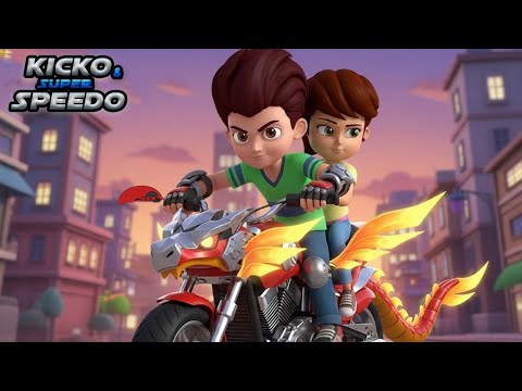 Kicko കാ ഡ്രാഗൺ ബൈക്ക് മോഡ് | New Episodes |Kicko & Super Speedo
