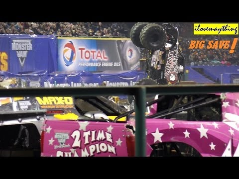 Monster Jam Freestyle LIVE! Metal Mulisha's BIG SAVE!!