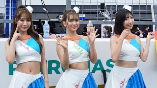 スーパーGT2022 第6戦 SUGO㉞ 清水にな(@yskchanw)さん 悠(@0903yuuu)さん 蒼雪乃(@aoi_yukino_)さんフロンティアキューティーズレースクイーンNILZZ