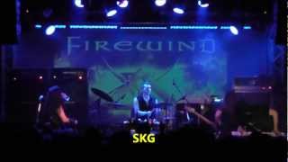 Firewind - SKG @ KYTTARO Live Club 21/12/2012