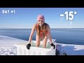 A DAY In My LIFE Morning ICE BATH On Svalbard