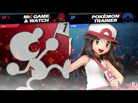 Smash Odyssey—RS  SSBU - BeGINner (Mr.G&W) vs 乌切丸 (Pokemon Trainer) Losers Round 4