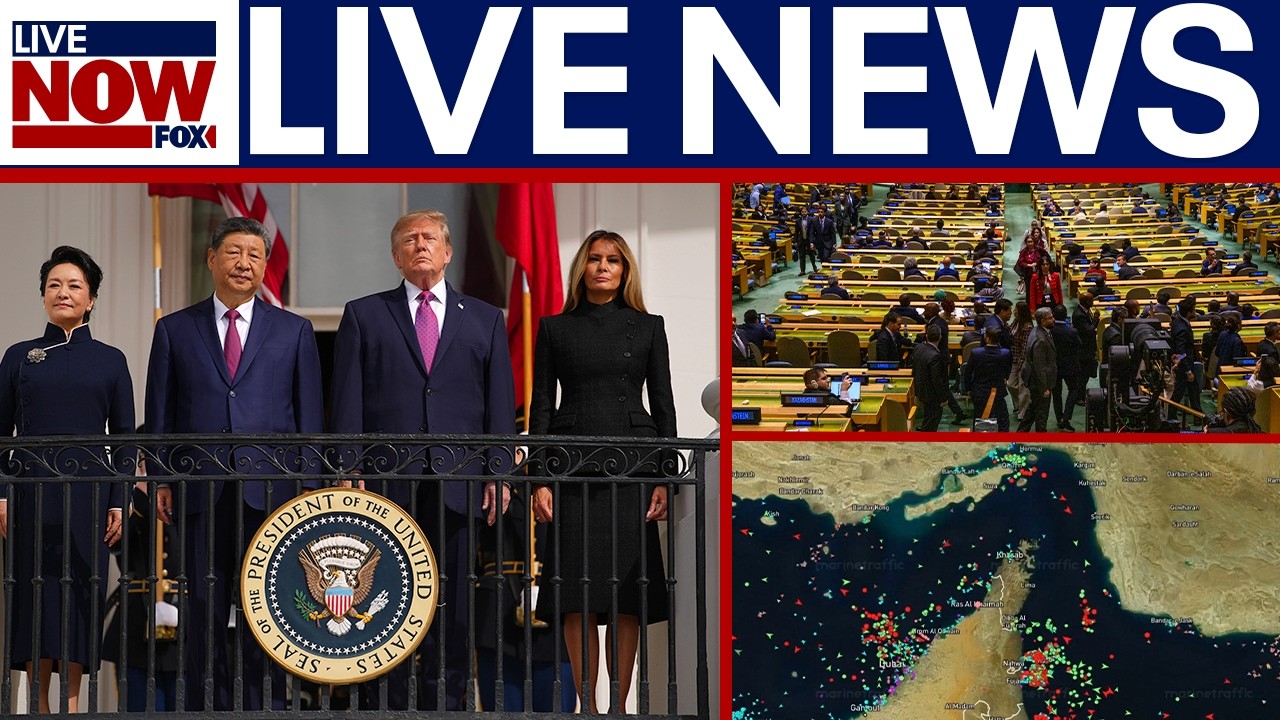 LIVE NEWS: Trump-China talks continue, UN General Assembly day 4, US-Iran war latest, Track Nolo