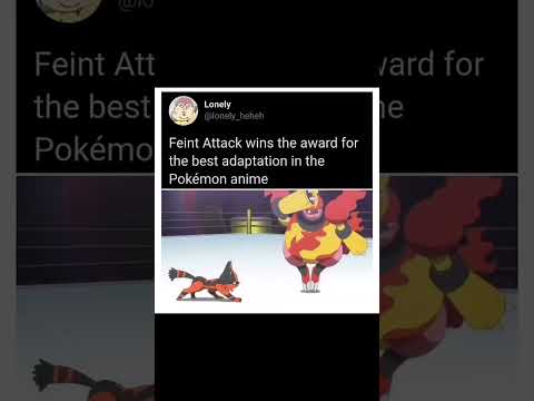 feint attack wins for best adaptation in the pokemon anime