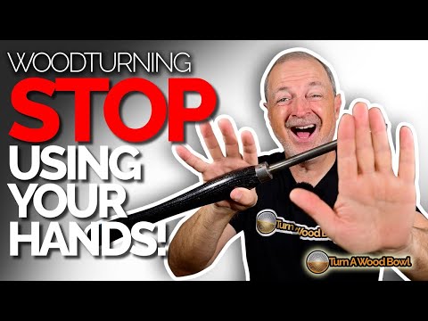 Stop Using Your Hands - Wood Bowl Turning Video