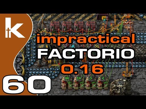 Impractical Factorio 0.16 Ep 60 | Rocket Launch and Base Tour | Factorio Let's Play