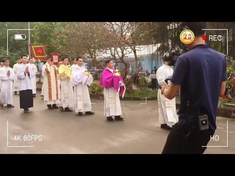 Thánh lễ Truyền Dầu tại nhà thờ giáo xứ Thái Nguyên