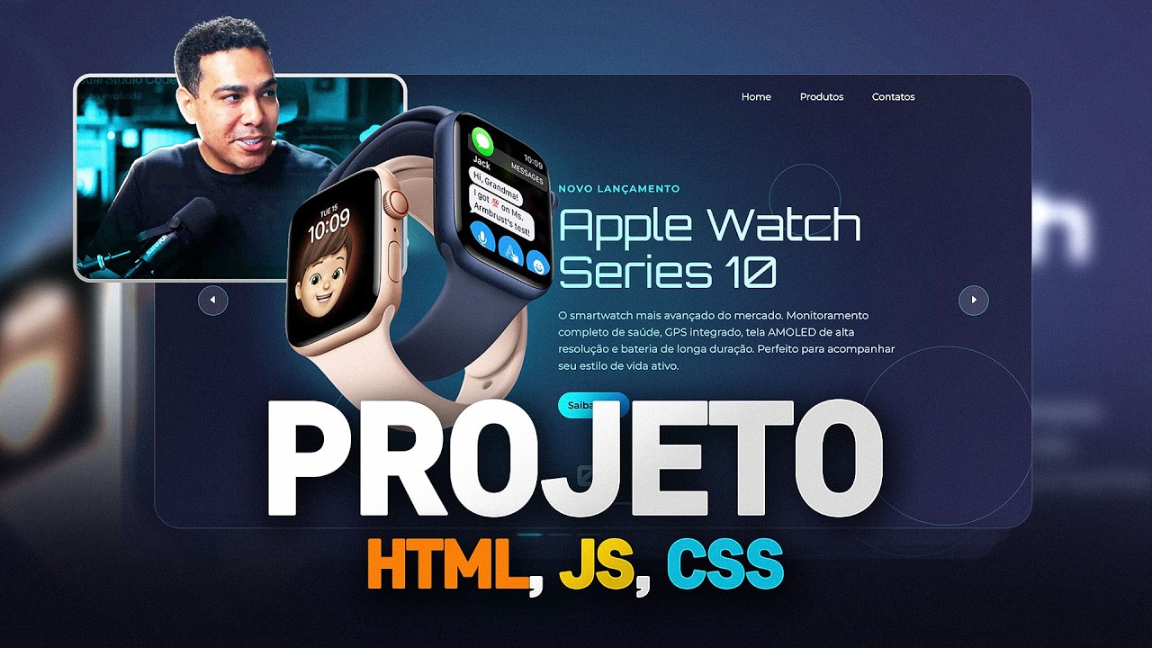 PROJETO CRIATIVO com HTML, CSS e JAVASCRIPT: A criação de um site com animações