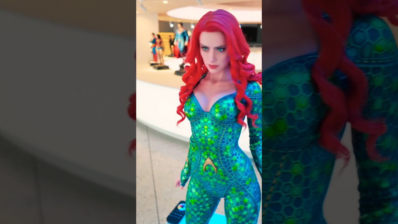 Mera Statue | Amber Heard | JND Studios 1/3 Scale Hyper-Realism | Aquaman Movie