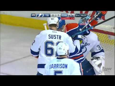 Lightning @ Oilers Highlights 01/08/16