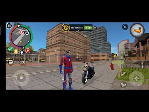 Rope Hero vs Superhero: Racing Challenge with Skull Bike and Sofa ball🥸