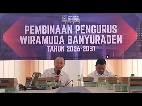 Destiawan Dwi Nugroho Narasumber Pembinaan Pengurus Wiramuda Banyuraden
