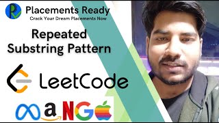 YouTube video 'Repeated Substring Pattern Leetcode | Problem of the Day leetcode'