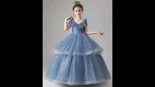 Birthday ball gown ideas for girls#princess dress#partywear#flowergirl dress#youtubeindia#shorts