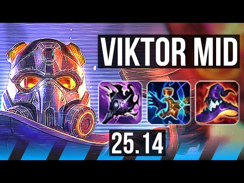 VIKTOR vs SYNDRA (MID) | NA Challenger | 25.14