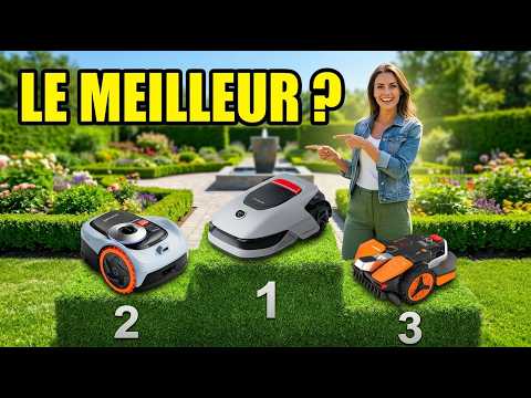 Meilleurs robots tondeuses sans fil 2026 : mon top 3