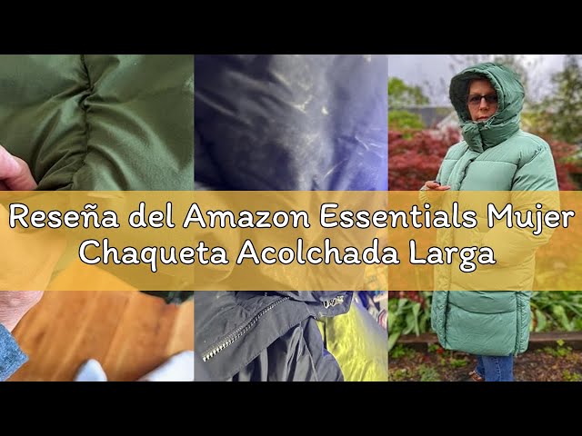 Vídeo relacionado con Amazon Essentials Chaqueta Acolchada Corta con Capucha y Cintura Ajustada (Disponible en Talla Grande) Mujer, Rosa Fluorescente, XL