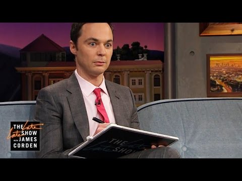Jim Parsons Can't Remember Complex Math Equations