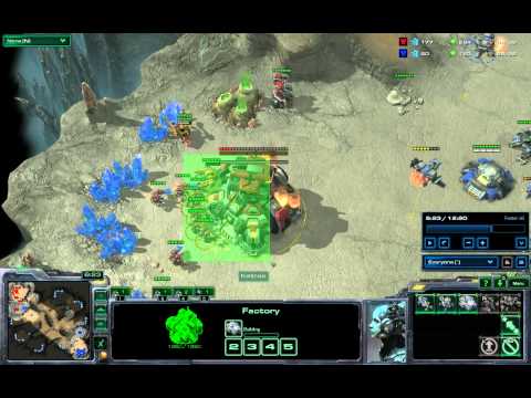 PF + Raven Opening vs Tank Rush - Masters TvT - Starcraft 2 HotS
