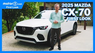 2025 Mazda CX-70: First Look Debut | Mid-Size Two-Row Crossover