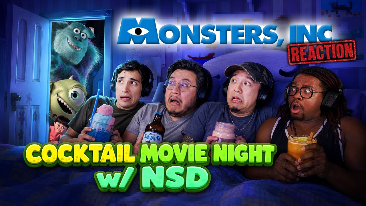 HIRED by MONSTERS INC and we got DRUNK on the job | Movie Reaction