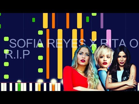 Sofia Reyes ft. Rita Ora, Anitta - R.I.P. (PRO MIDI REMAKE / CHORDS) - "in the style of"