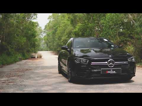 REMUS exhaust for CLA35 AMG + OPF delete