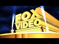 TCFHE 3 And Fox Video Gold Logos And 20th Century Fox 1994 2010 Logo