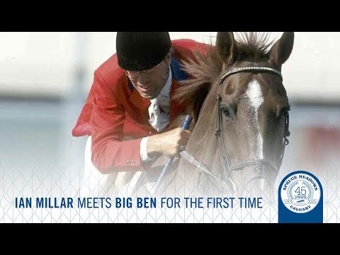 SM 45th Anniversary Moment - Ian Millar (CAN) meets Big Ben for the first time
