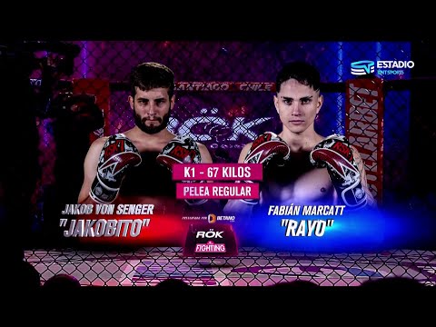 RÖK 6 🥊 Pelea 1 - Jakob Von Senger VS Fabián "Rayo" Marcatt