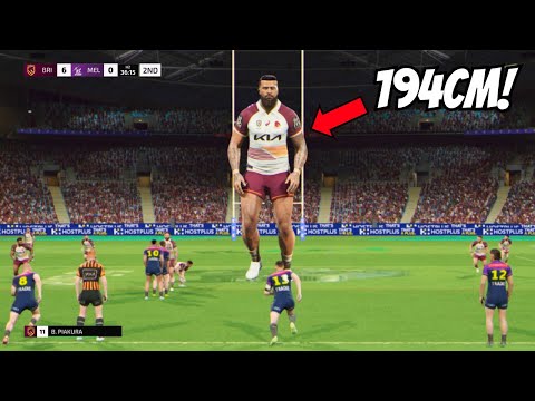 The World's Tallest NRL Team!