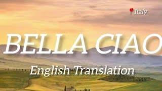 🇮🇹BELLA CIAO - English Lyrics / La casa de papel song // Chill MOOD channel