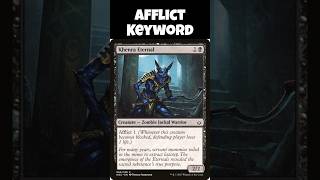 Tutoring Time Short: How The MTG Keyword "Afflict" Works #mtg #cardgame #wotc