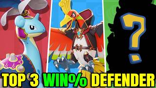 I Played the TOP 3 DEFENDER with the Highest WIN RATE | Pokemon Unite