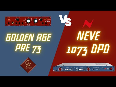Neve 1073 vs Golden Age Project - Microphone Preamp Shootout