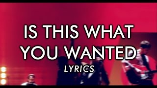 The Last Shadow Puppets - Is This What You Wanted (lyrics)