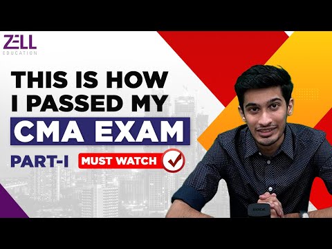 Tips and Tricks to Clear CMA Exam (Part-I) | CMA Course Details @ZellEducation @Zell_Hindi