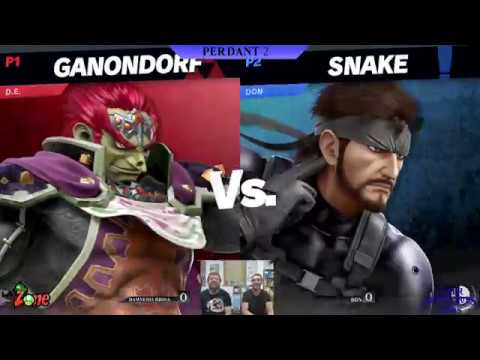 SSBA Ultimate Saison 2 Weekly #5 - DamnedEchidna (Ganondorf) vs DDN (Snake) - Perdant 2