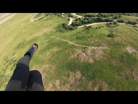 Kiting and soaring 1/2 at Spitzerberg / Austria