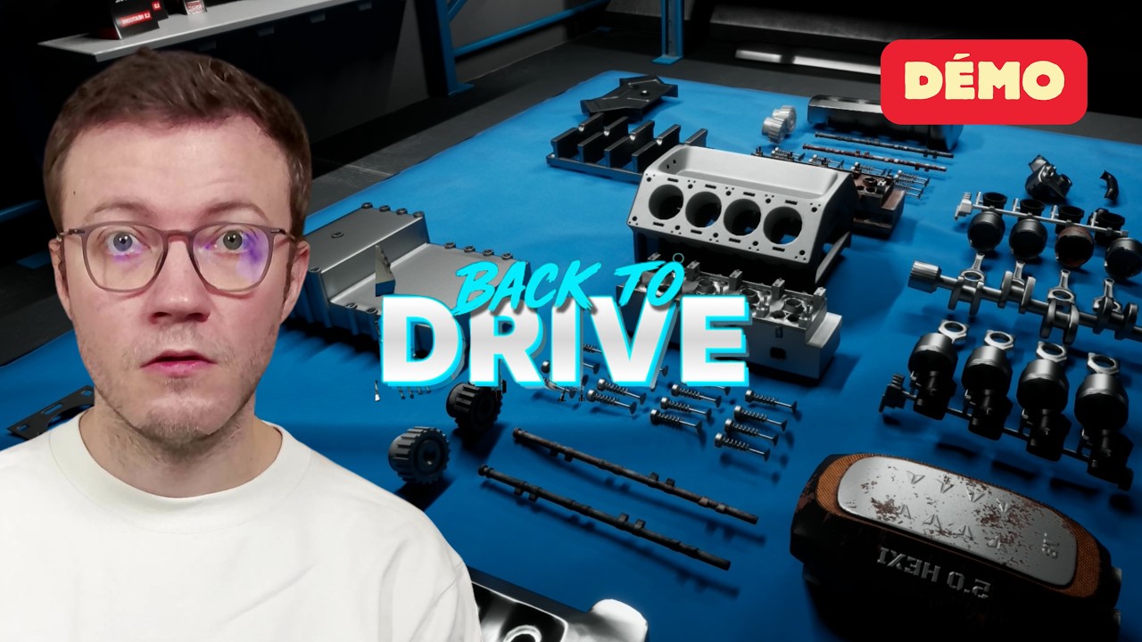 Back to Drive — Back to drive : Je suis un mécano du dimanche qui réassemble un moteur ! Démo