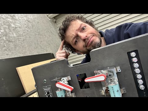 Virtual Pinball Machine Update 2: Designing a controlpanel behind the coindoor with REAL flippers