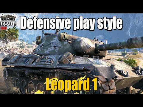 Leopard 1: Defensive play style