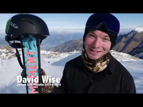 David Wise - Kitzsteinhorn Snowpark Halfpipe Training Weeks 2018