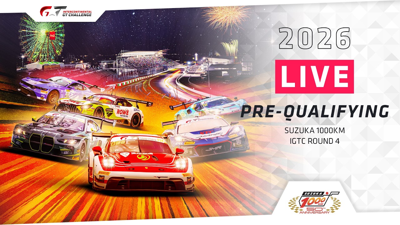 LIVE | Pre-Qualifying | Suzuka 1000km