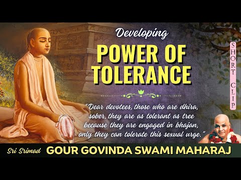 347. Developing power of tolerance | Srila Gour Govinda Swami | SB 4.8.65 | Mauritius | 6th Jan 1996