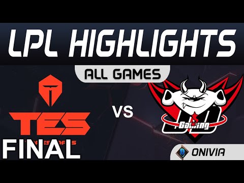 TES vs JDG Highlights ALL GAMES Grand Final LPL Spring Playoffs 2020 TopEsports vs JD Gaming by Oniv