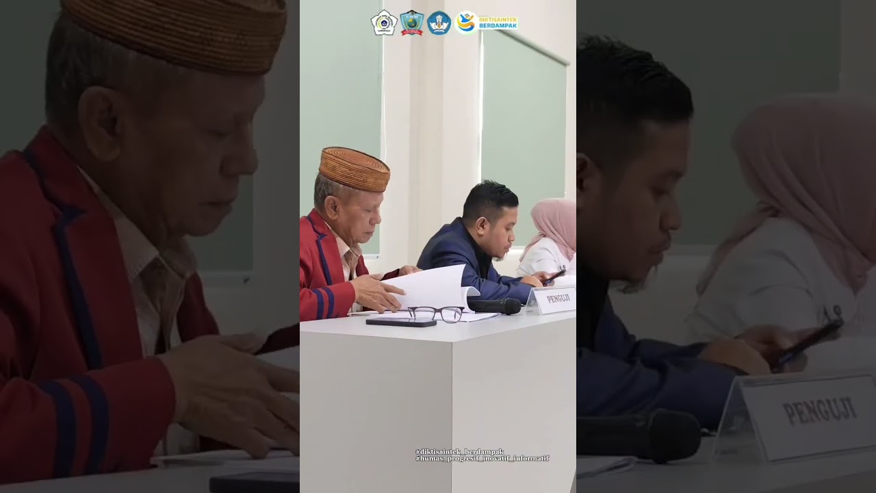 Ujian Seminar Proposal Tesis, Program Pascasarjana. Kampus UBM Gorontalo.