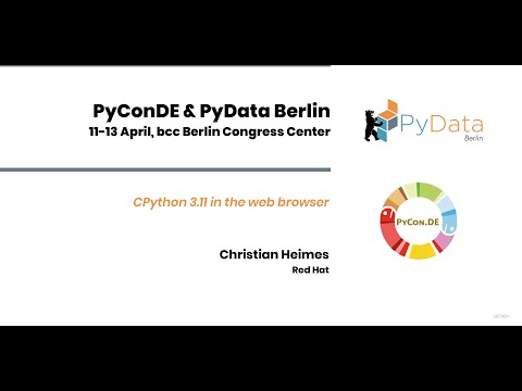 Christian Heimes: Python 3.11 in the Web Browser - A Journey (Keynote)